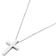 Trendhim Argentia Cross Pendant Necklace - Silver