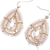 Shein pair HighEnd Luxurious Colorful Handmade Beaded Glass Teardrop Shaped Style Ladies Dope Earrings Suitable For Daily Wear Holiday Party Gift