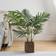OHS Palm Leaf Tree in Basket Natural Style New Home Decorative Fake Green One Size Artificial Plant