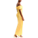 New Look Bardot Satin Maxi Dress - Light Yellow