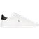 Polo Ralph Lauren Heritage Court II Leather Sports Shoe - White/Black