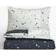 John Lewis Easy Care Star Print Set 120 x 140 cm Duvet Cover Blue (140x120cm)