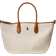 Ralph Lauren Bellport Medium Tote Bag - Natural/Navy