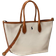 Ralph Lauren Bellport Medium Tote Bag - Natural/Navy