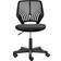 Yaheetech Mid-Back Armless Mesh Padded Swivel Task 92 cm H X 55 cm W X 55 cm D Office Chair 92cm