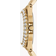 Michael Kors Lennox Ladies' Green & Gold Tone Bracelet