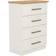 August Grove Feya 4 Drawer Ivory Chest of Drawer 69.6x94.6cm