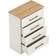 August Grove Feya 4 Drawer Ivory Chest of Drawer 69.6x94.6cm