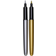 Panduro Hobby Brush Markers guld/silver 2st