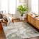 Latitude Run Amneris Machine Woven Area 160 x 213 cm - Ivory/Tan/Olive/Sage/Taupe White, Green 120x170cm
