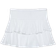 Stradivarius Ruffled Miniskirt Shorts - White