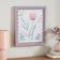 Dunelm Remi Scalloped Lilac Photo Frame 32.7x27.6cm