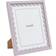 Dunelm Remi Scalloped Lilac Photo Frame 32.7x27.6cm