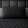 Dunelm Billie Duvet Cover Black (200x200cm)