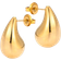 Sistie Drops Earrings - Gold