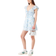 Hollister Short Sleeve Shirred Waist Detail Mini Skater Dress - Floral Print