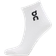 On Logo Socks Mid 3 Pack - White