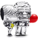 Pandora Disney Pixar Up Carl & Ellie Charm - Silver/Multicolour