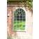 MirrorOutlet Large Garden 160 x 91 cm Brown Wall Mirror 91x160cm