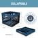 CleverMade Collapsible Eco Plastic Milk Crate 6.6 gal Storage Box 6.6gal