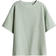 H&M Strukturstickad T-shirt - Ljus Dimgrön