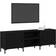 vidaXL Cabinet Black Oak 150 x 30 x 50 cm TV Bench