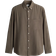 H&M Regular Fit Textured Shirt - Khaki Green