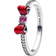 Pandora Disney Princess Snow Bow Ring - Silver/Multicolour