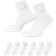 Nike Unisex 6-Pk Dri-fit Quarter Socks - Multi-color