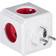 allocacoc PowerCube Original 5-way Red