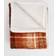 OHS Felix Check Fleece Blankets Orange (160x130cm)