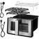 Gourmia digital air fryer 7.6l light