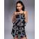 River Island Womens Sleeveless Handkerchief Cami Top - Black