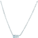 Abelstedt Oxford Petite Necklace - Silver/Transparent