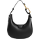 Charles & Keith Kora Metallic Accent Moon Bag - Black