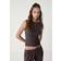 Stradivarius STR Formande Linne Med Rak Ringning - Brunt