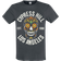 Amplified Floral Skull T-shirt - Charcoal