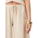Stradivarius Flowing Striped Trousers - Vanilla