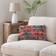 Dunelm Ava Tufted Stripe Cushion Complete Decoration Pillows Multicolour (50x30cm)