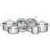 Tramontina Solar Cookware Set with lid 6 Parts