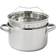 Mainstays Stainless Steel 4-Quart Steamer Pot with Glass Lid with lid 1 gal 8.8 "
