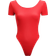 Bodssy Boat Neck Bodysuit - Red