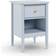 Dunelm Remi 1 Drawer Bedside Table 40x40cm
