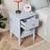 Dunelm Remi 1 Drawer Bedside Table 40x40cm