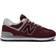 New Balance ML 574 EVM Sneaker - Burgundy