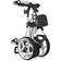 Rovic RV3J Junior Arctic White Manual Golf Trolley