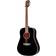 Washburn Wd100dl Dreadnought Mahogany Acoustic Guitar Black