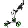 Axglo TriLite Grey/Green Manual Golf Trolley