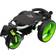 Axglo TriLite Grey/Green Manual Golf Trolley