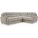 Dunelm Martha Chunky Chenille Sofa 259cm 4 Seater